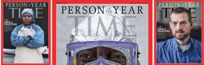 Time destaca como las figuras del 2014 a los "luchadores contra el ébola"