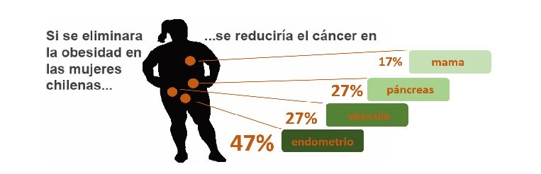 Obesidad femenina y cáncer