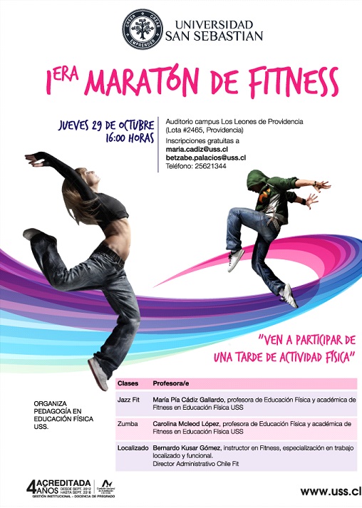 Maratón de fitness en Campus Los Leones USS | IPSUSS - Instituto de  Políticas Públicas en Salud