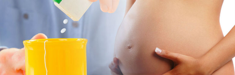 ¿Es recomendable consumir edulcorantes no nutritivos en el embarazo?