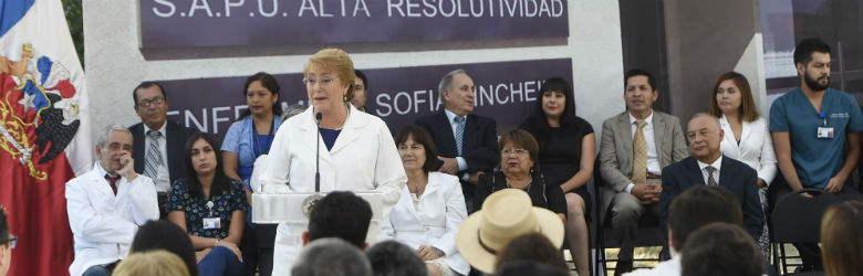 Presidenta Bachelet anuncia envío de proyecto de ley que crea fondo y licencia médica para padres con hijos enfermos graves