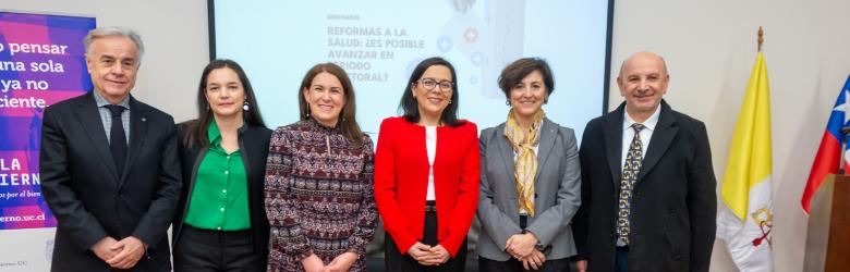 Seminario: “Reformas en salud: ¿es posible avanzar en periodo electoral?" Seminario: “Reformas en salud: ¿es posible avanzar en periodo electoral?"