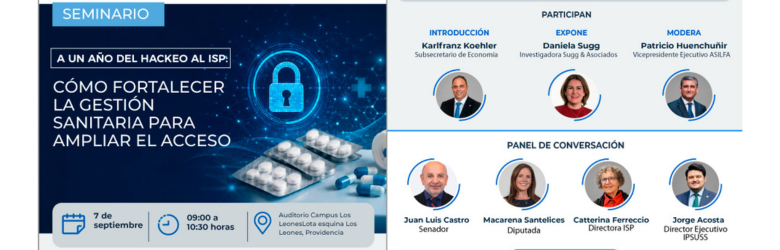 Seminario: “A un año del hackeo al ISP: cómo fortalecer la gestión sanitaria para ampliar el acceso” Seminario: “A un año del hackeo al ISP: cómo fortalecer la gestión sanitaria para ampliar el acceso”